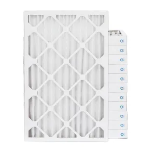 12x24x2 MERV 8 ( MPR 600, FPR 5-6 ) 2' Air Filters for AC & Furnace. CASE of 12. Exact Size: 11-3/8 x 23-3/8 x 1-3/4