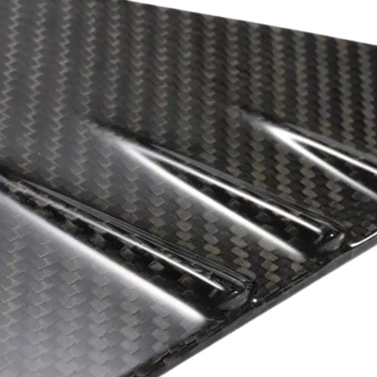 A-pillar Glass Trim for Tesla Model Y / 3 - Dry Carbon Fiber Exterior Mods