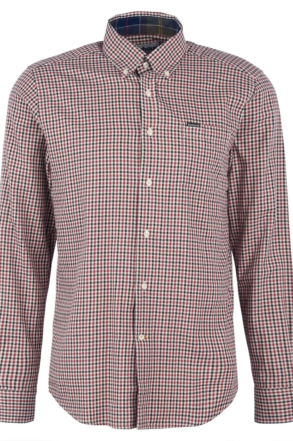 Barbour Shirt New Padshaw Tailored shirt in Ecru check MSH5027BE11