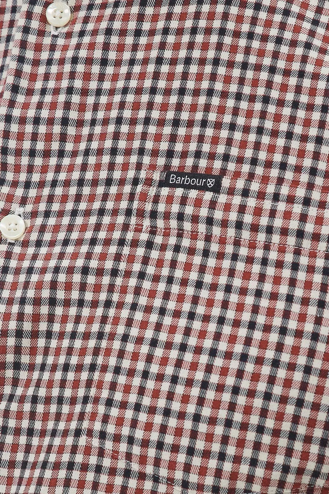 Barbour Shirt New Padshaw Tailored shirt in Ecru check MSH5027BE11