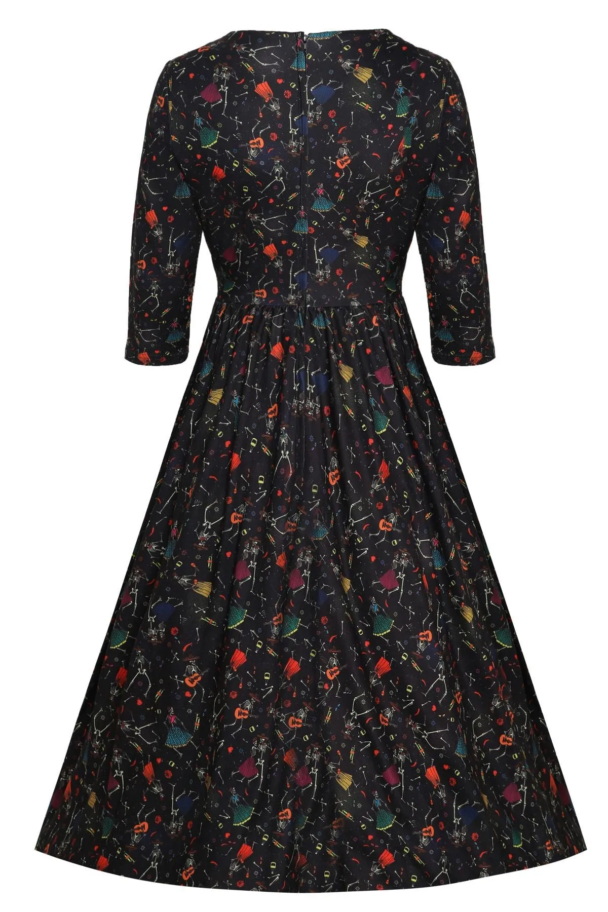 Billie Black Day Of The Dead Dress