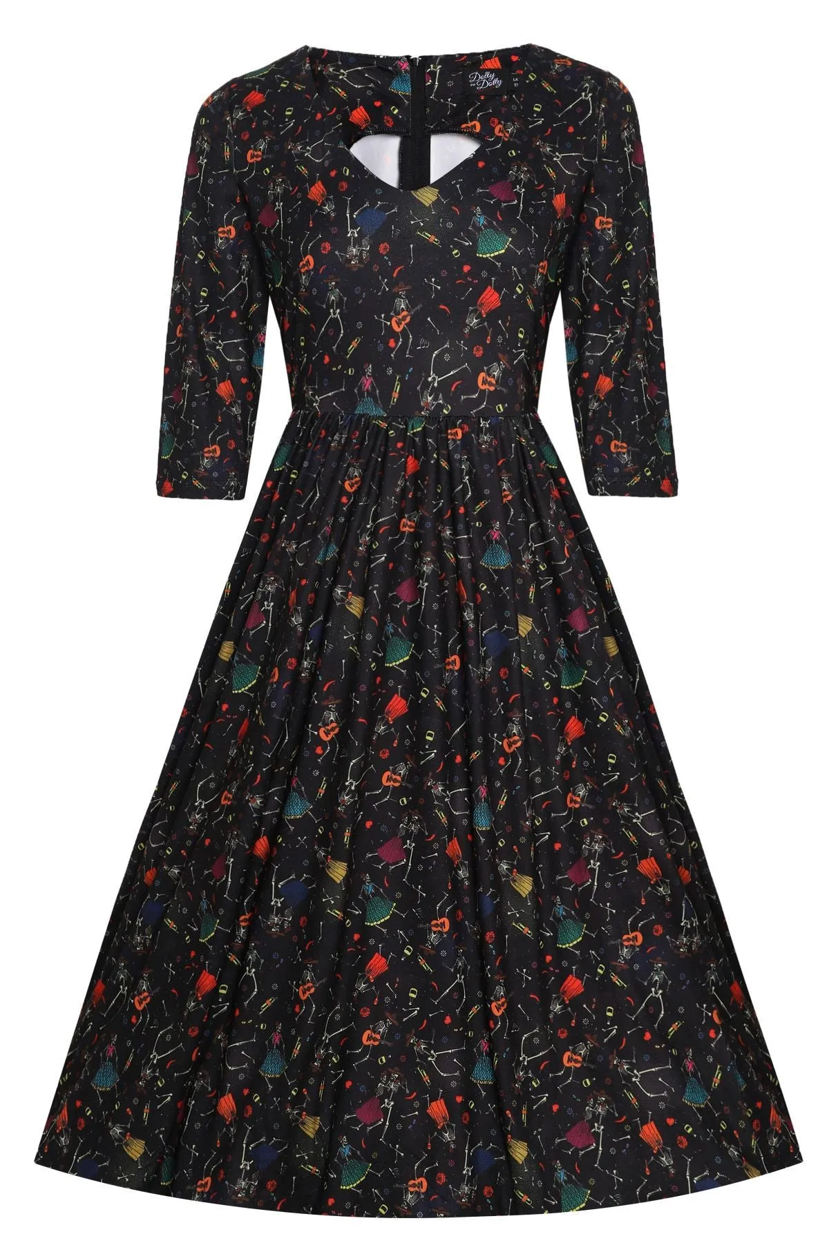 Billie Black Day Of The Dead Dress