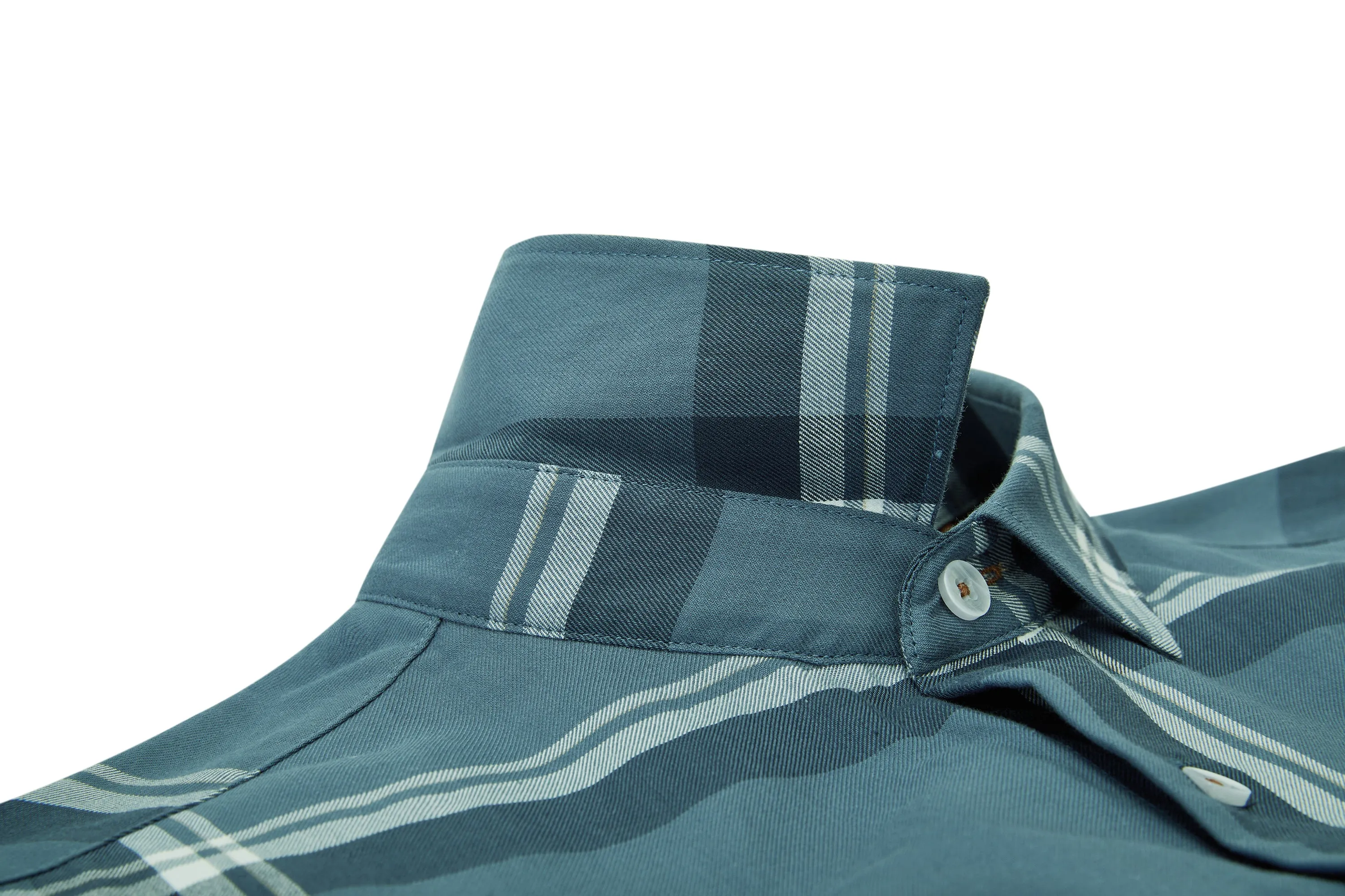 Check Cotton Check Casual Shirt