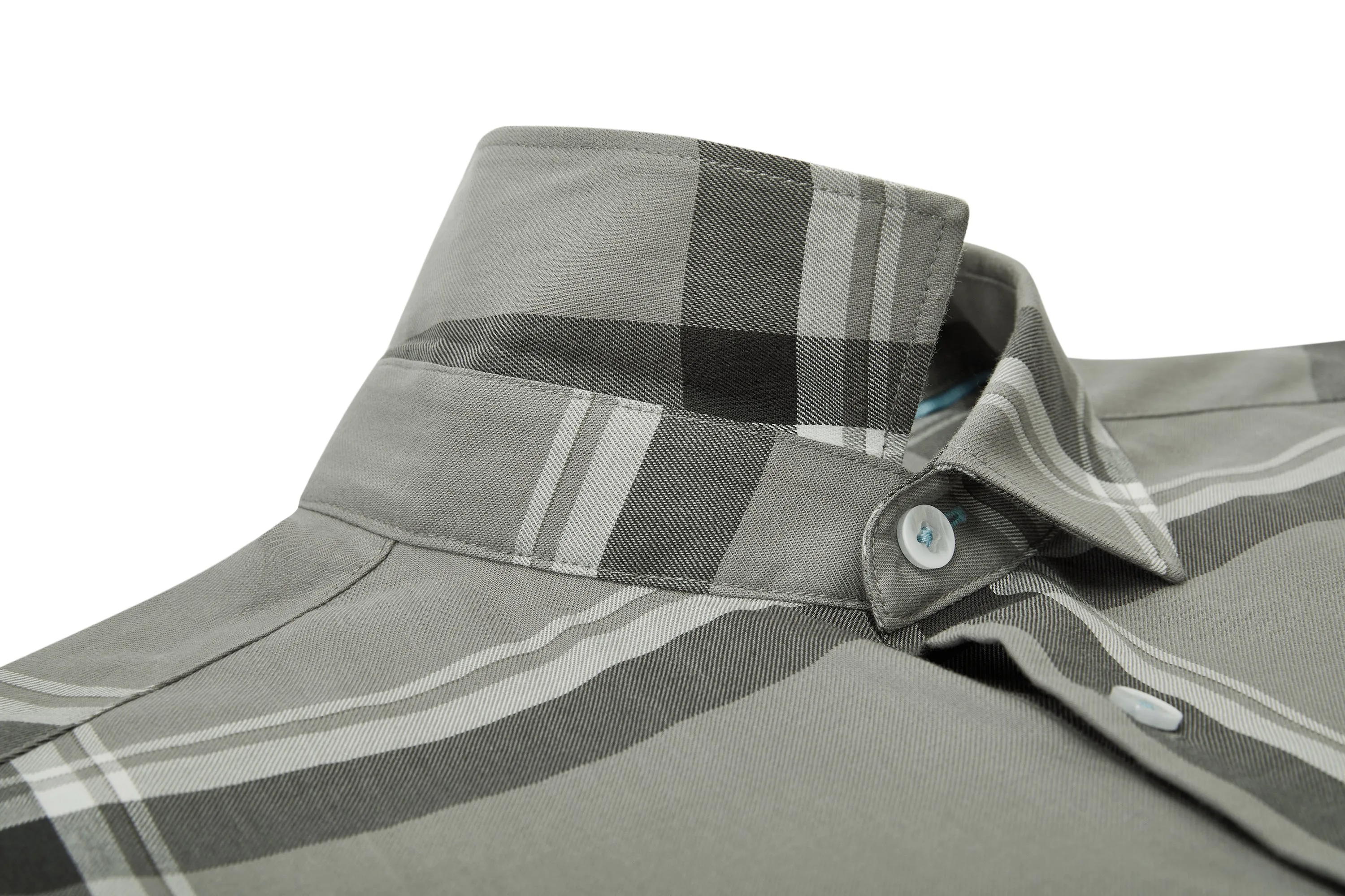 Check Cotton Check Casual Shirt