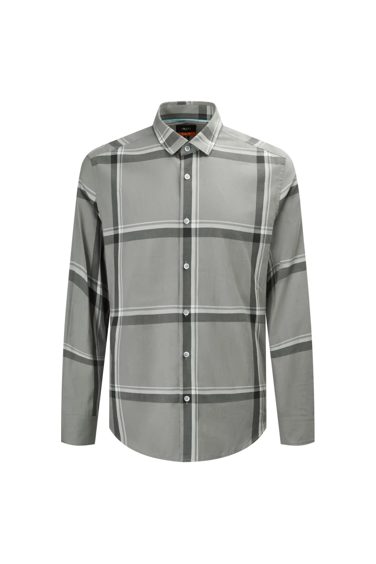 Check Cotton Check Casual Shirt