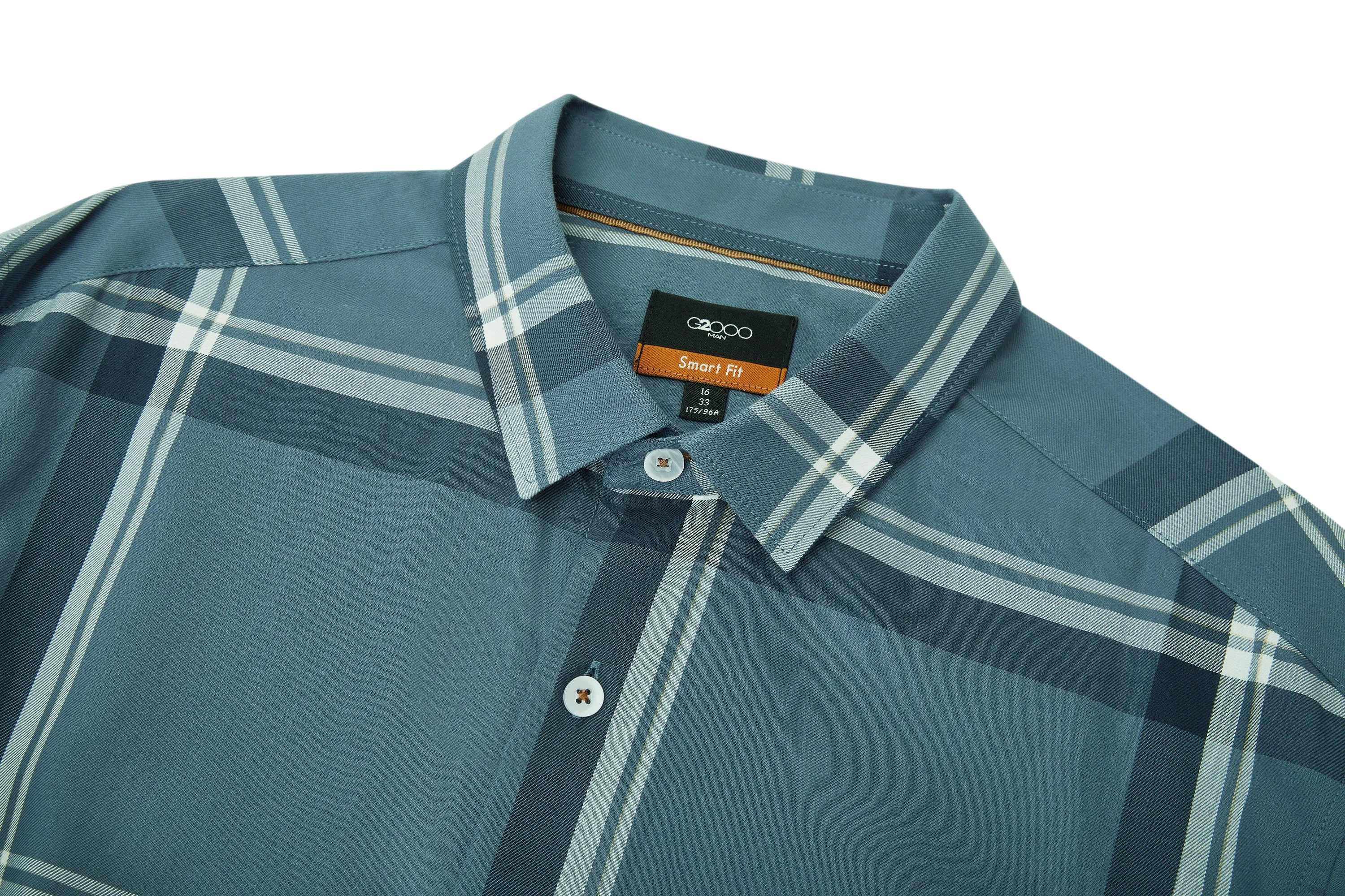 Check Cotton Check Casual Shirt