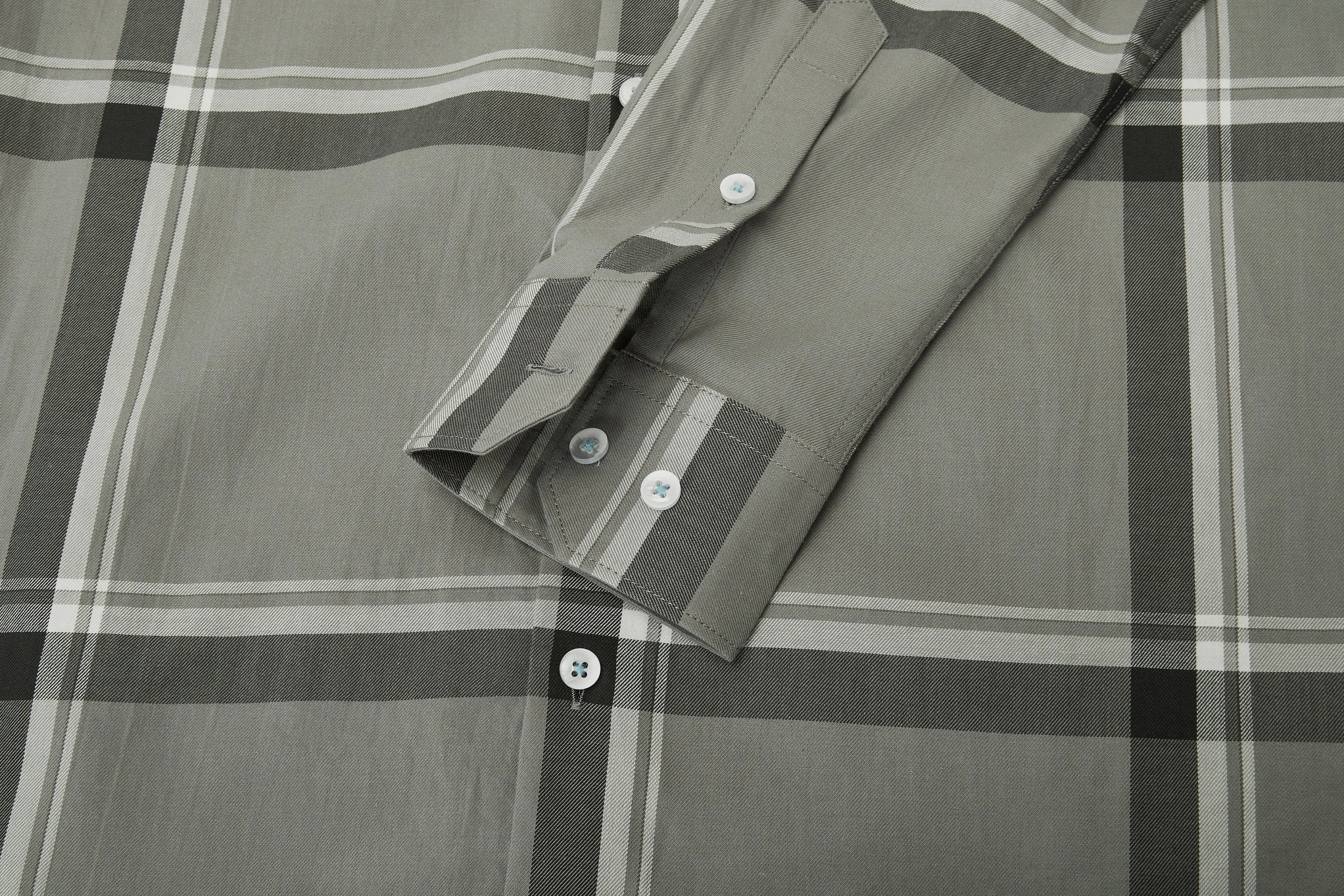 Check Cotton Check Casual Shirt