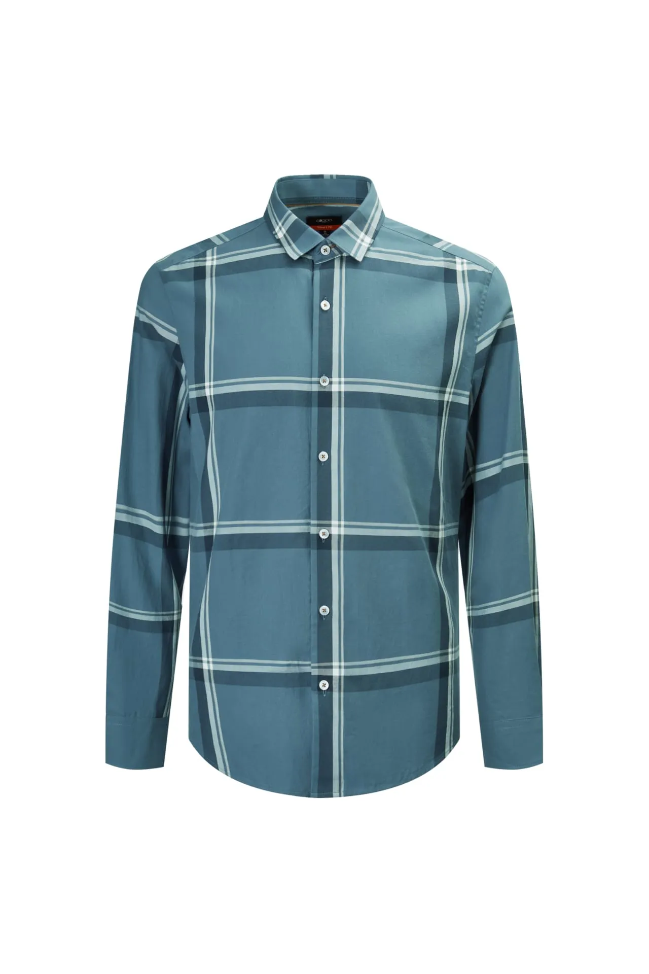 Check Cotton Check Casual Shirt