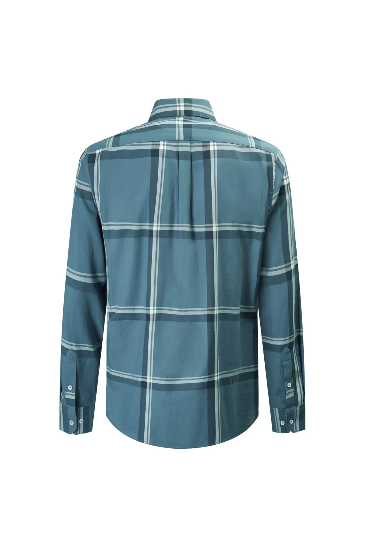 Check Cotton Check Casual Shirt