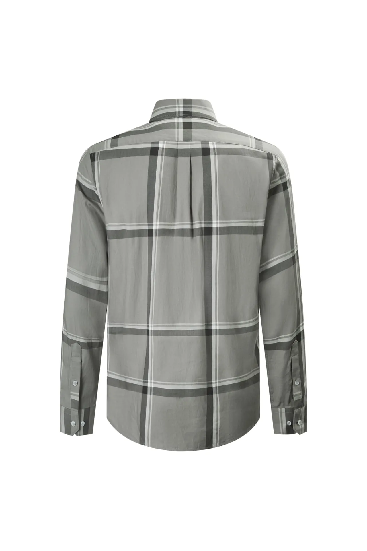 Check Cotton Check Casual Shirt