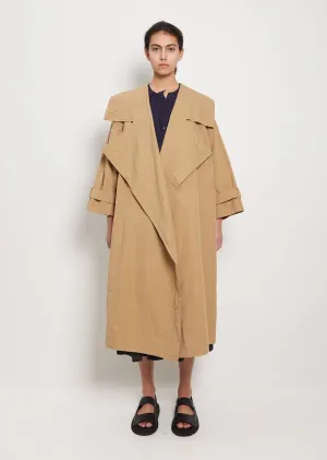 Cotton Card Cubica Coat