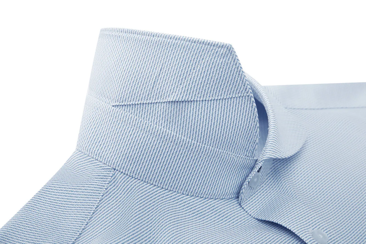 Dry 2 Tone Shirt in Smart Fit Windsor Collar