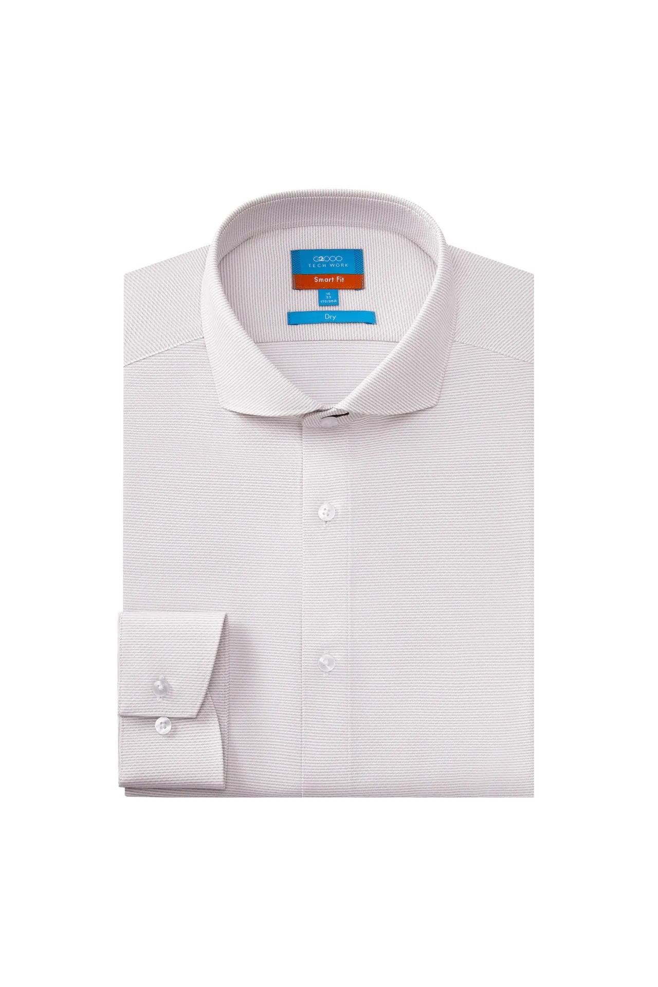 Dry 2 Tone Shirt in Smart Fit Windsor Collar