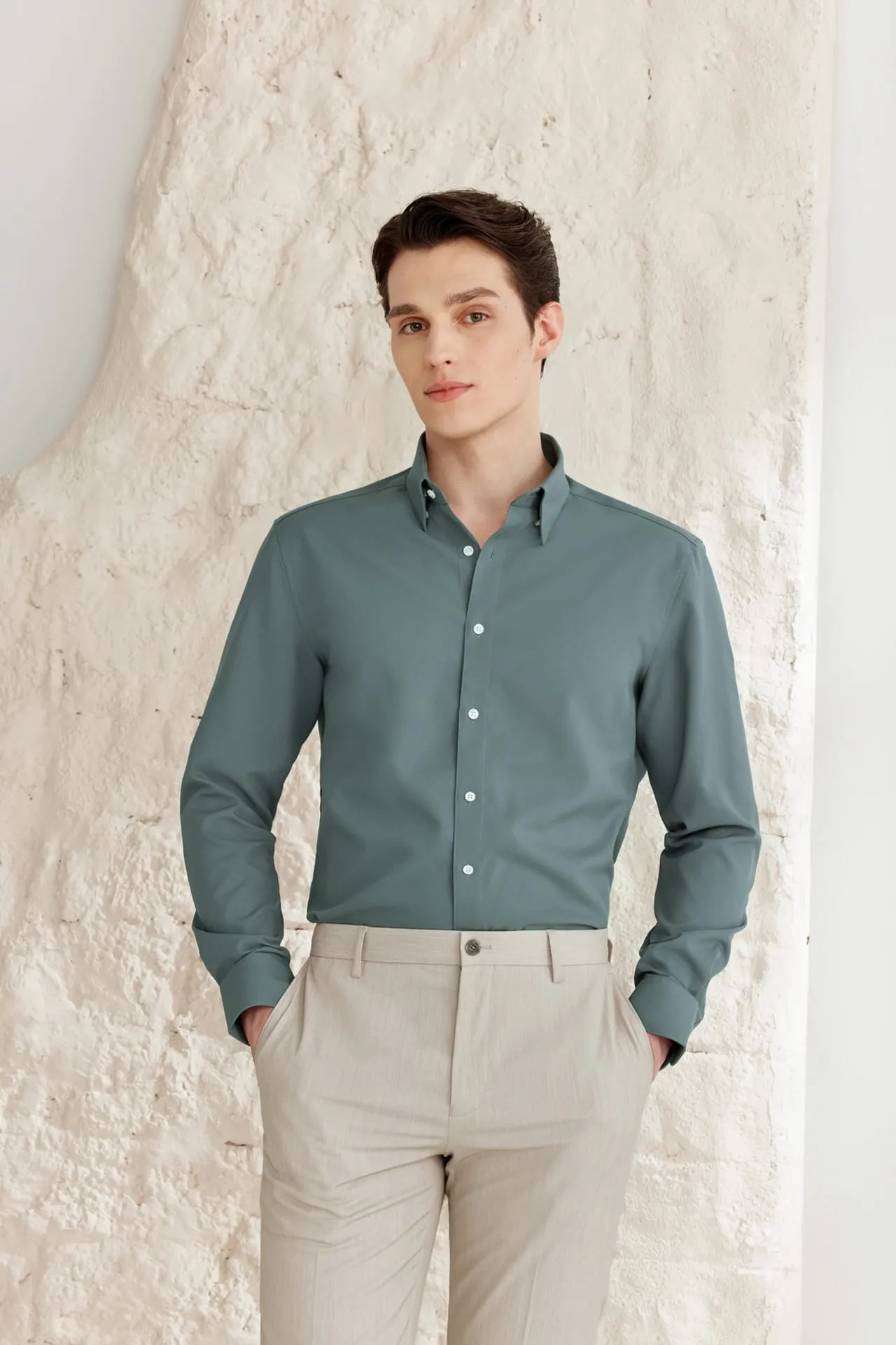 Dry Shirt in Smart Fit Classic Collar