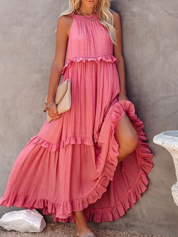 Elegant Ruffle Dress