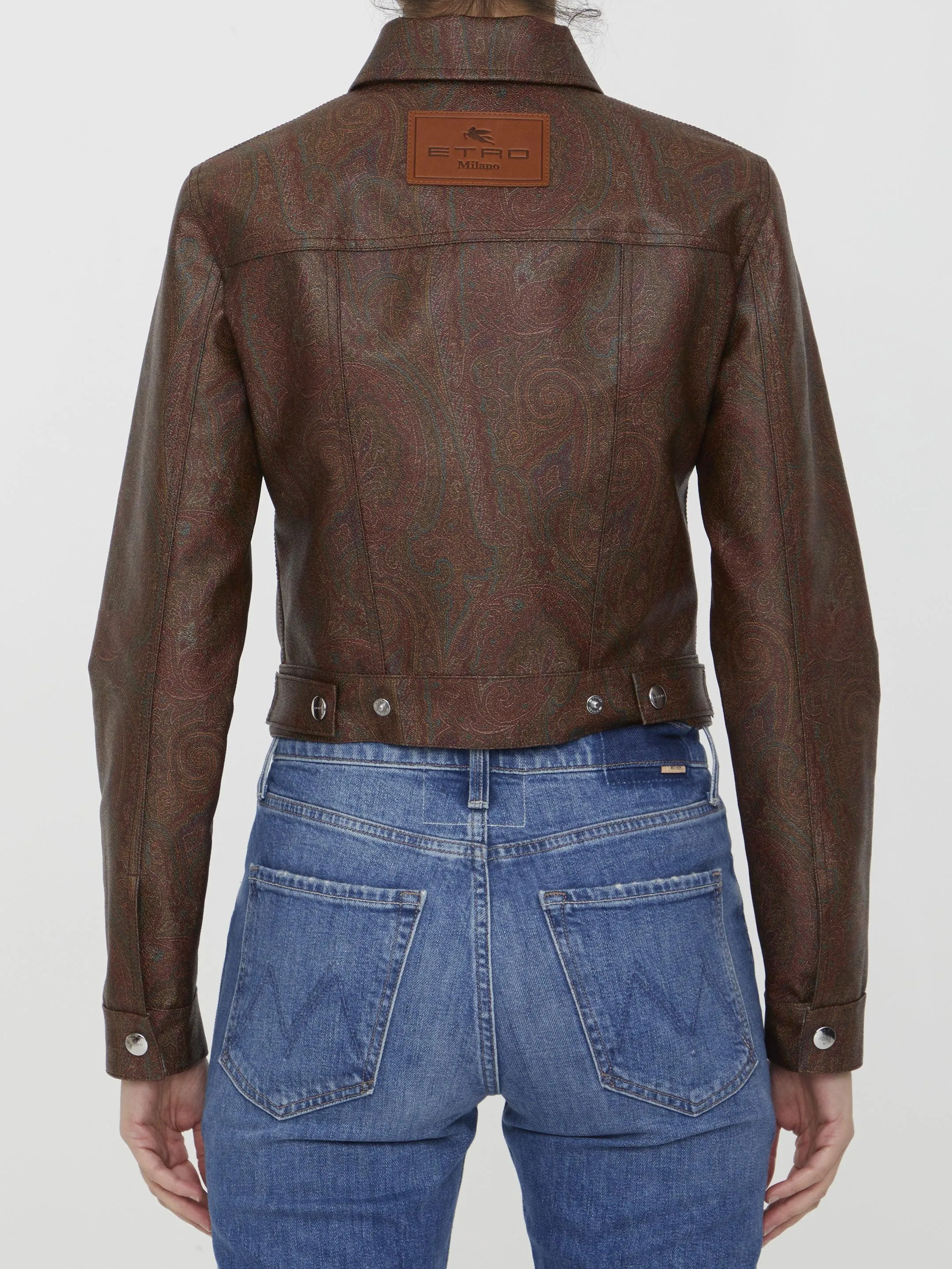 Etro Paisley Jacquard Fabric Jacket