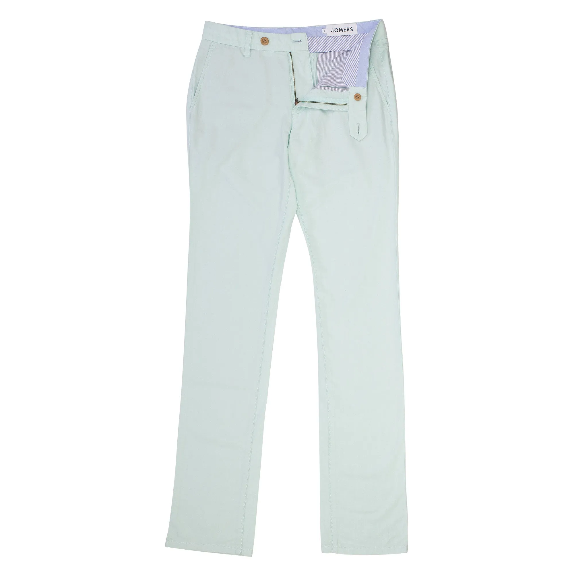 Fairfield (Slim) - Turquoise Oxford Chinos