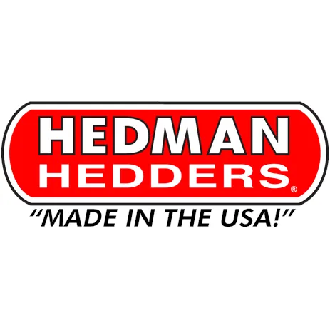 Hedman Hedders Street Headers 1-5/8" Primary 3" Collector Steel - Metallic Ceramic