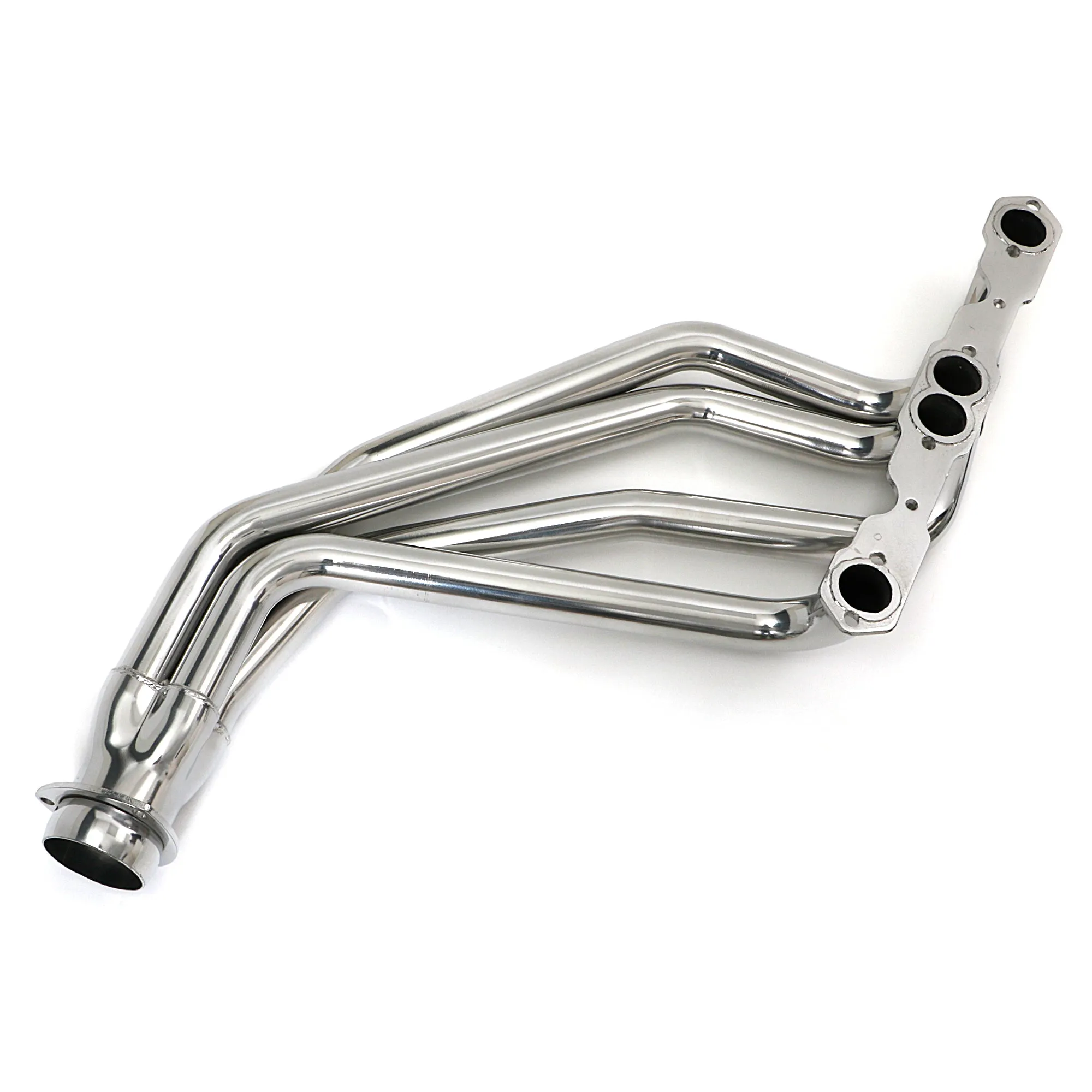 Hedman Hedders Street Headers - 1.625 in Primary - 3 in Collector - Metallic Ceramic - Small Block Chevy - GM Fullsize SUV / Truck 1967-91 - Pair