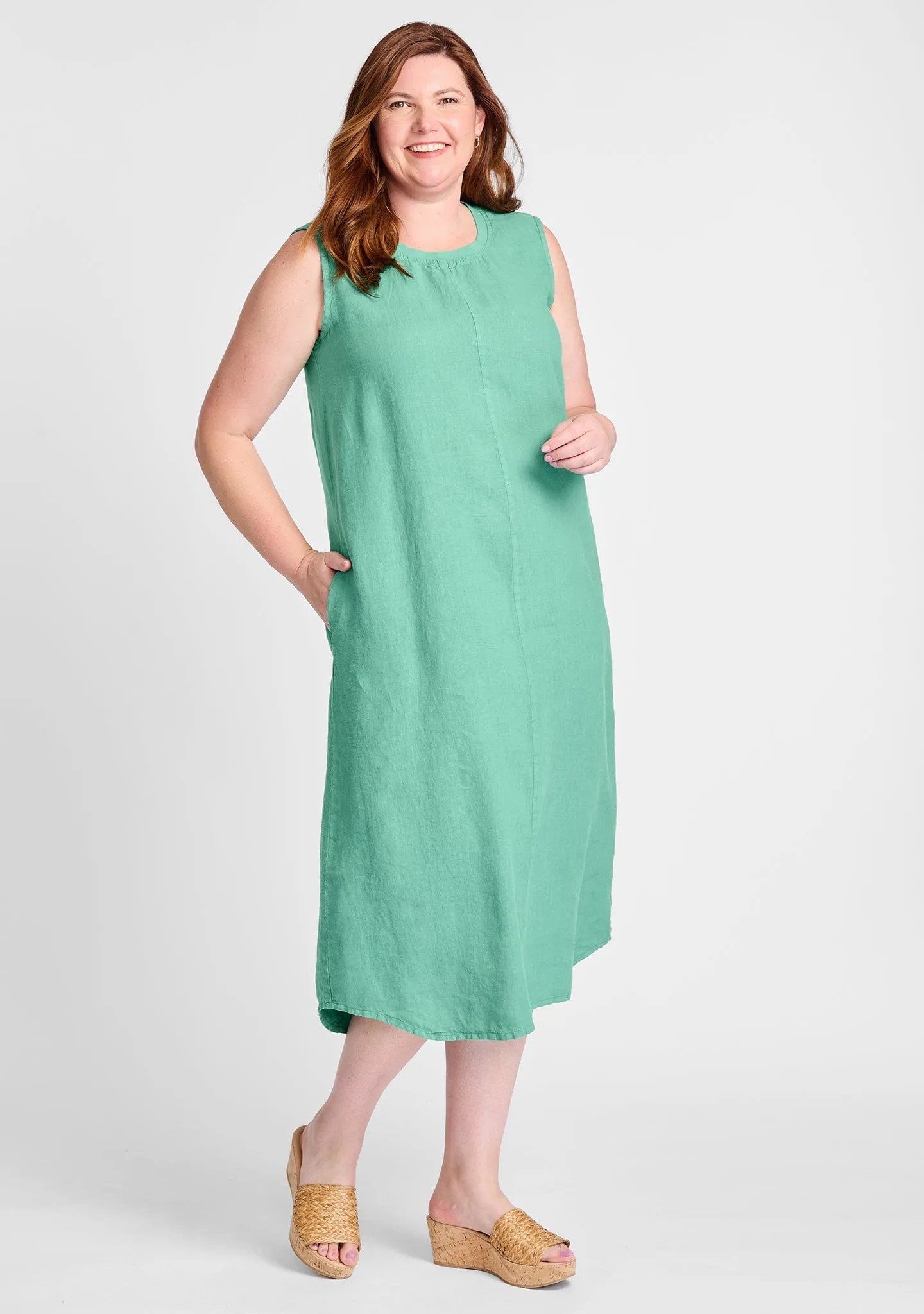 High Line Dress - Linen Maxi Dress - FINAL SALE