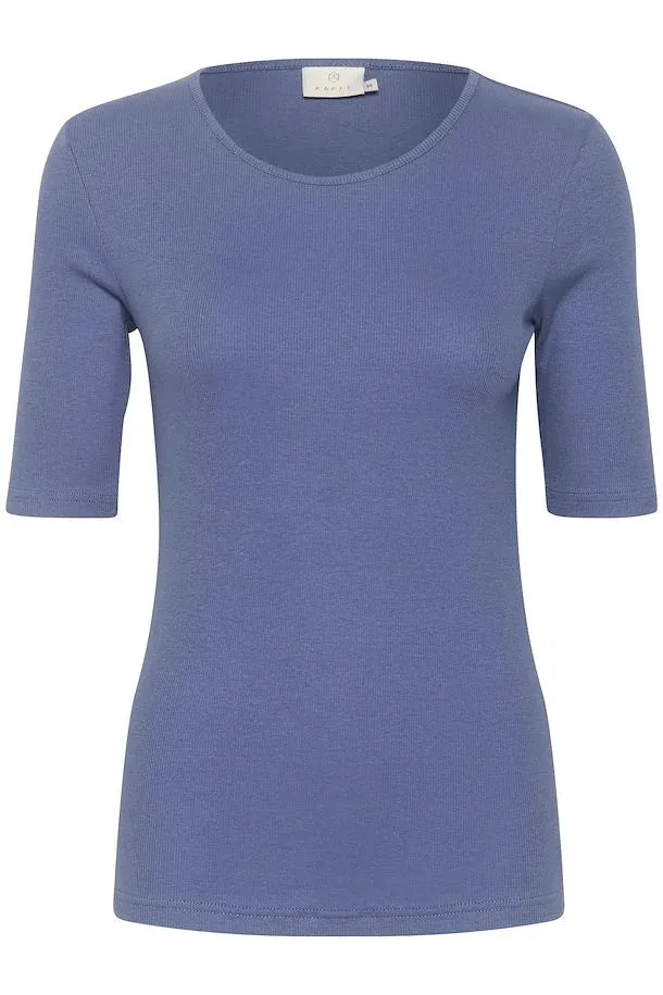 Kaffe - Carna T-Shirt Blue Indigo