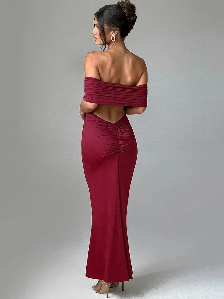 Kate - Off shoulder flattering dress