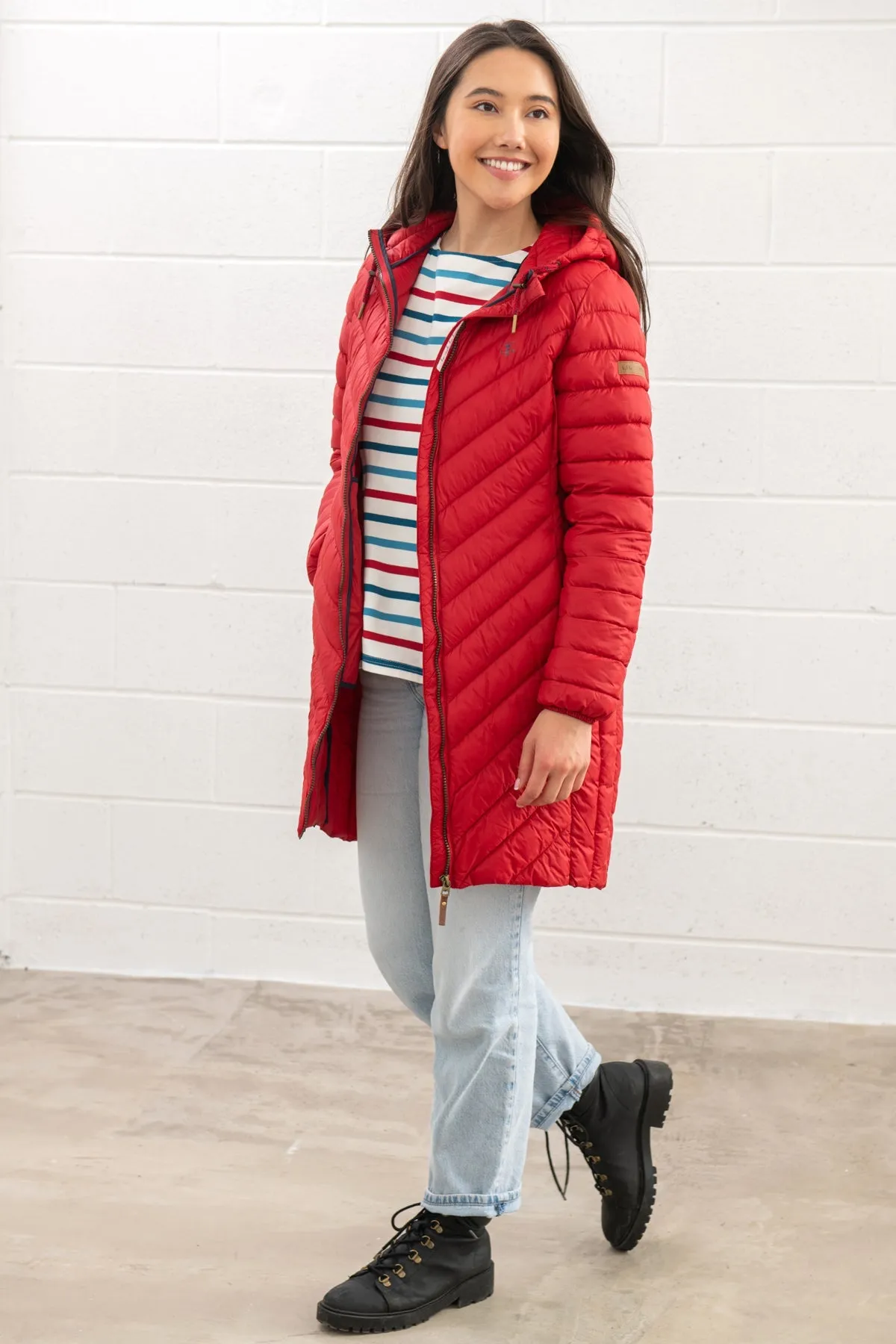 Laurel Coat - Red