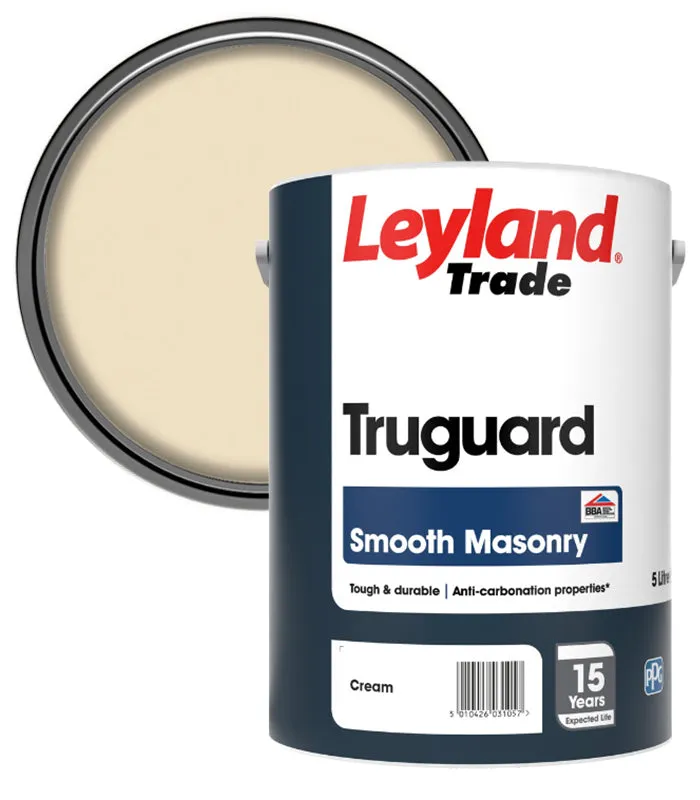 Leyland Trade Truguard Smooth 15 Year Masonry Paint - 5 Litre