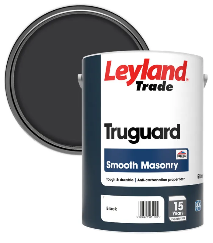 Leyland Trade Truguard Smooth 15 Year Masonry Paint - 5 Litre