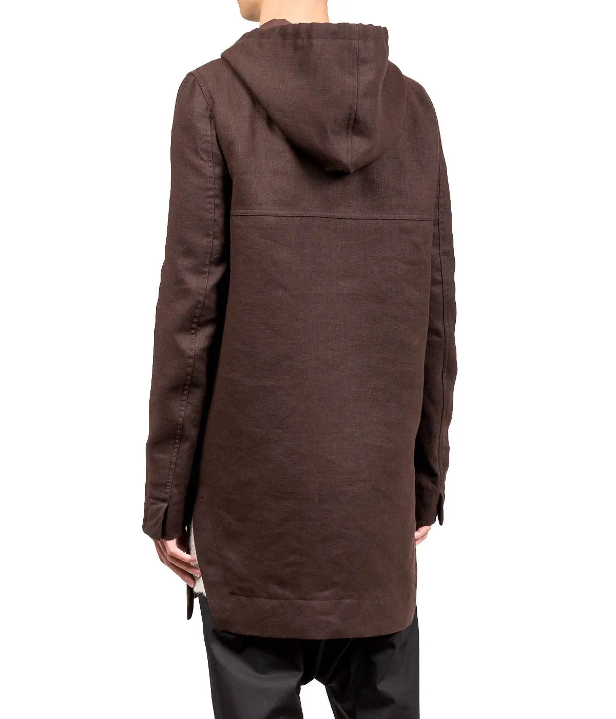 Macassar Long Hoodie Coat