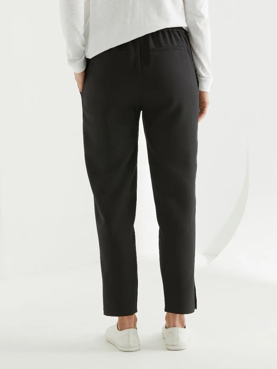 Marco Polo 7/8 Trim Pant - Black