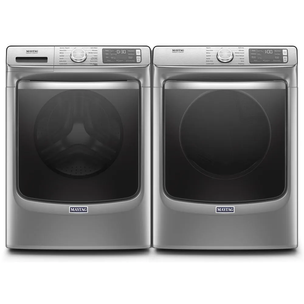 Maytag MED8630HC Smart Front Load Electric Dryer with Extra Power and Advanced Moisture Sensing Plus - 7.3 cu. ft.