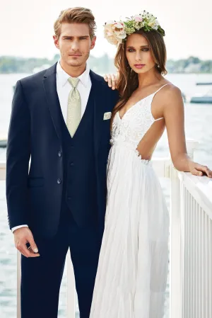 Navy Sterling Wedding Suit Coat