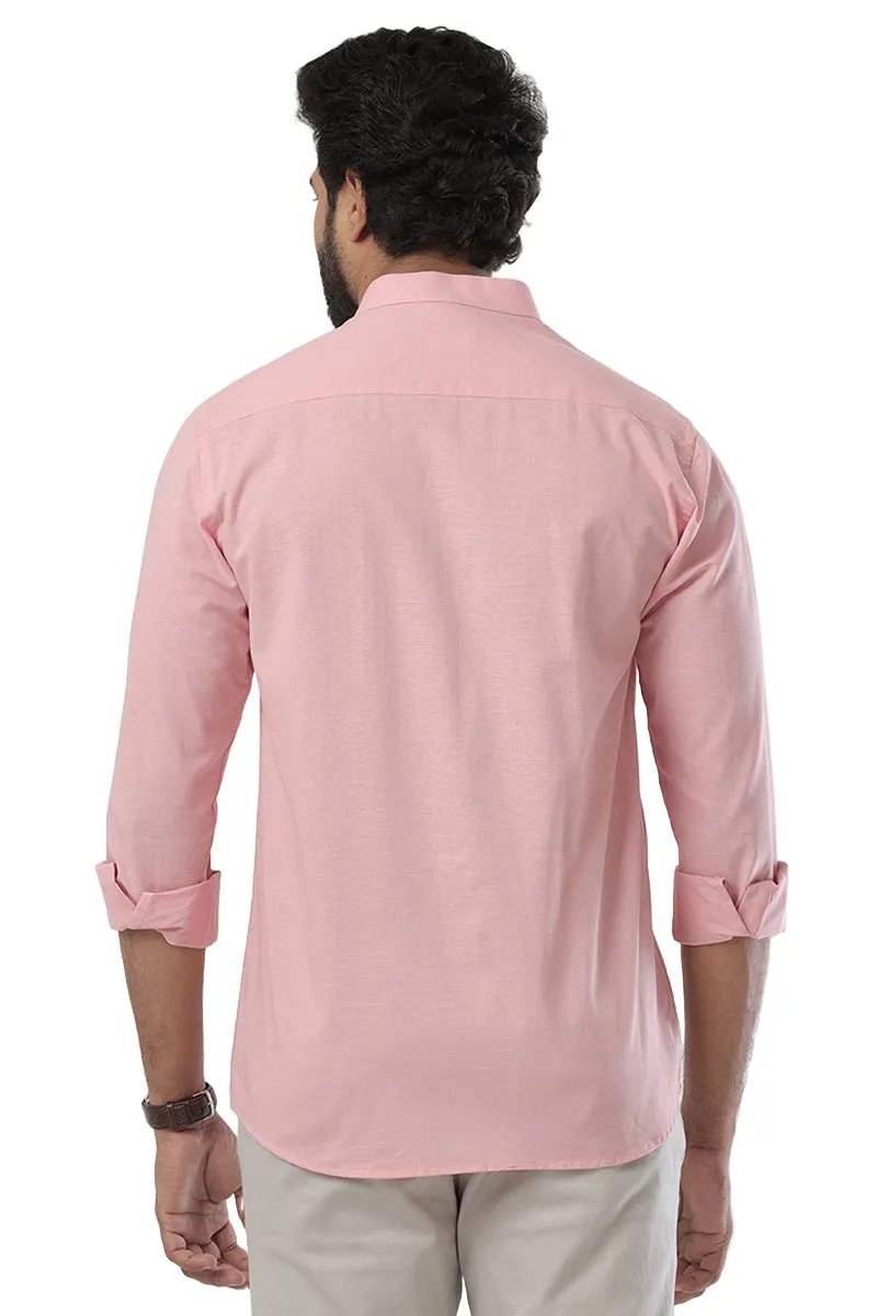 Neo - Pink Formal Shirt For Men | Ariser