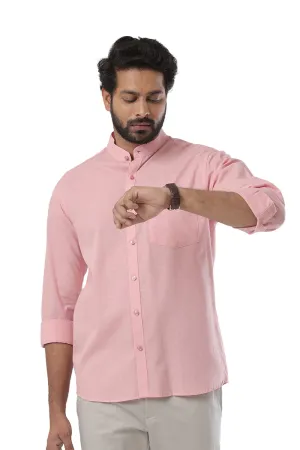 Neo - Pink Formal Shirt For Men | Ariser