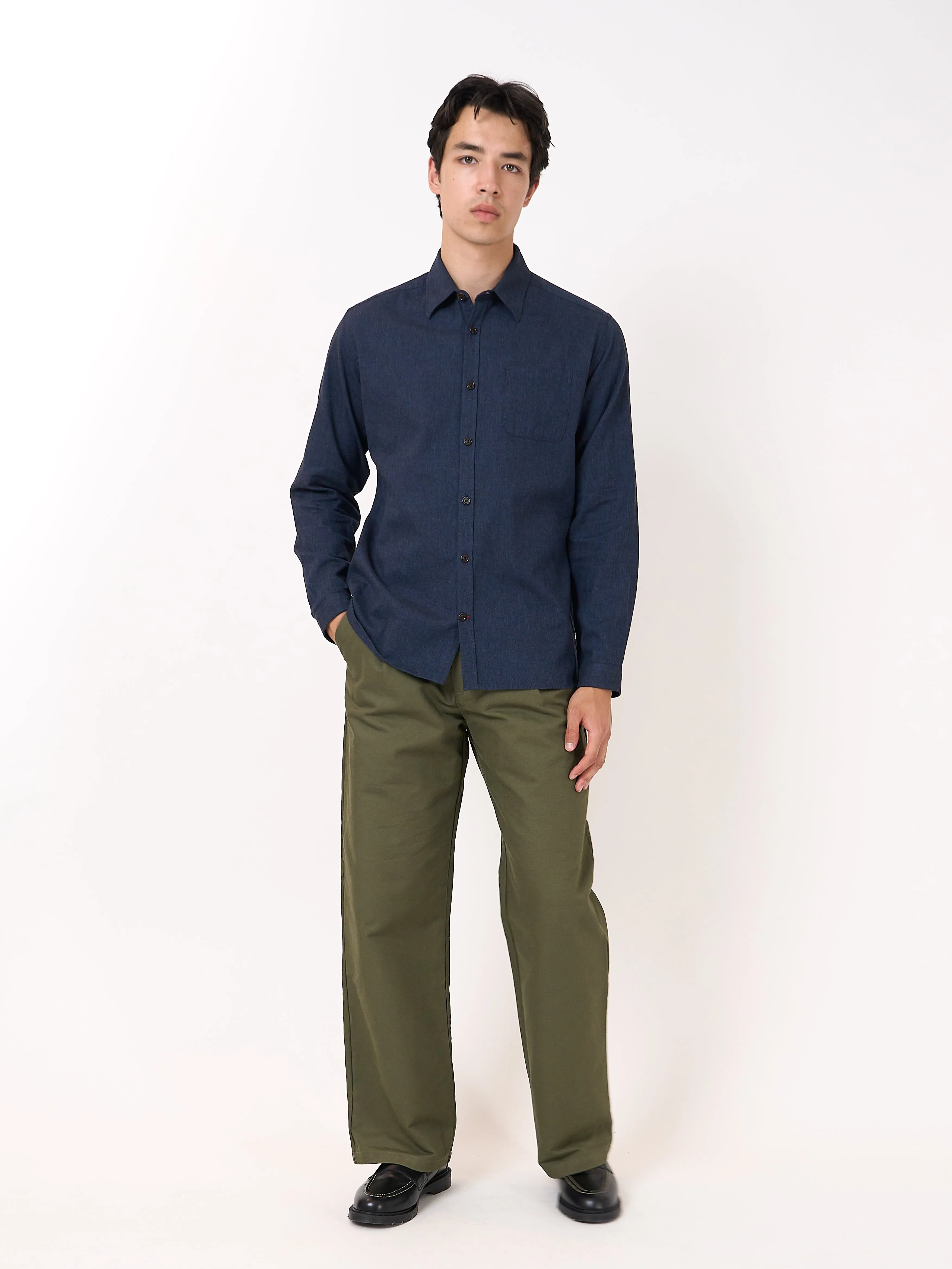 New York Special Shirt Wyatt Navy