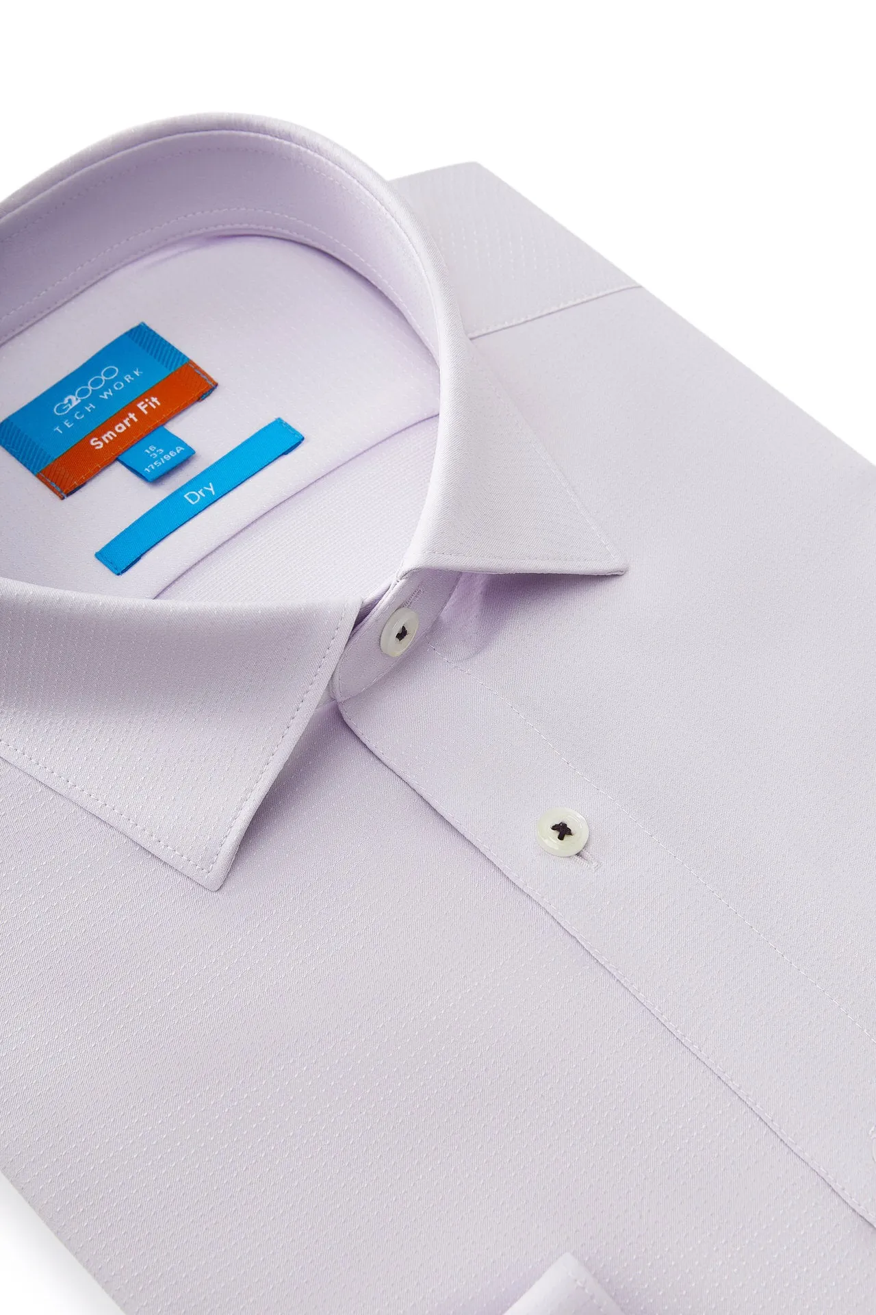 Non-Iron Quick Dry Smart Fit Dot Textured Shirt