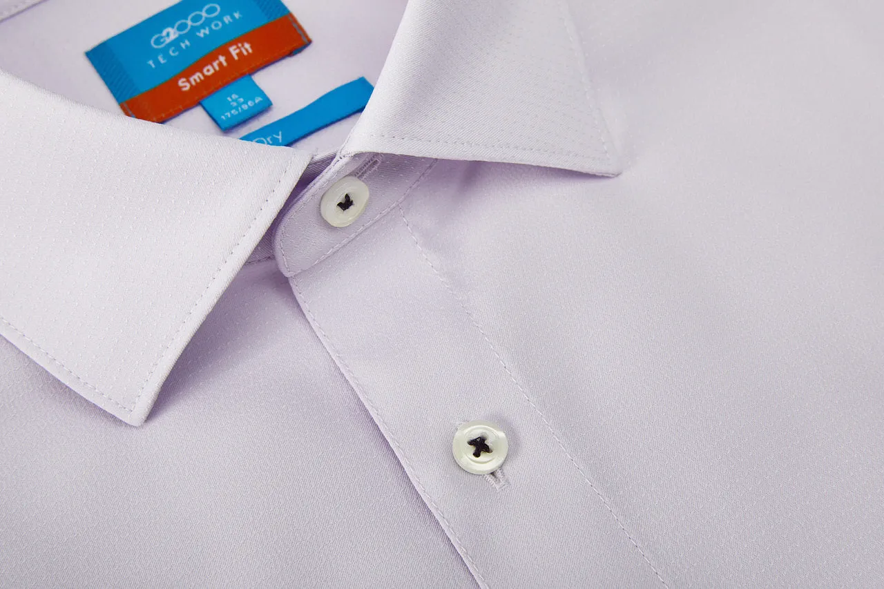 Non-Iron Quick Dry Smart Fit Dot Textured Shirt