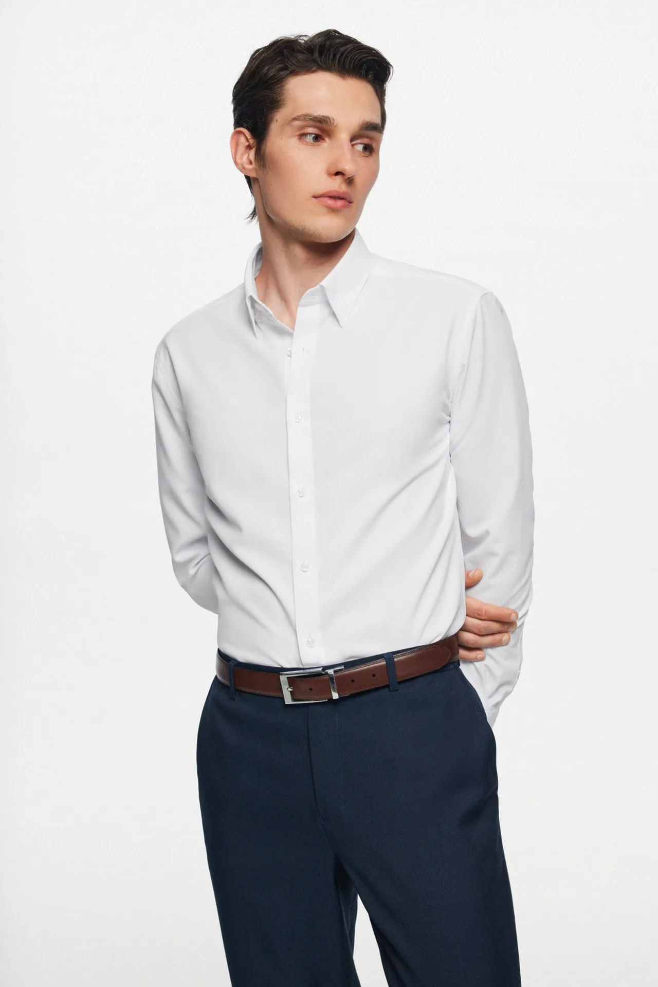 Non-Iron Quick Dry Smart Fit Twill Shirt