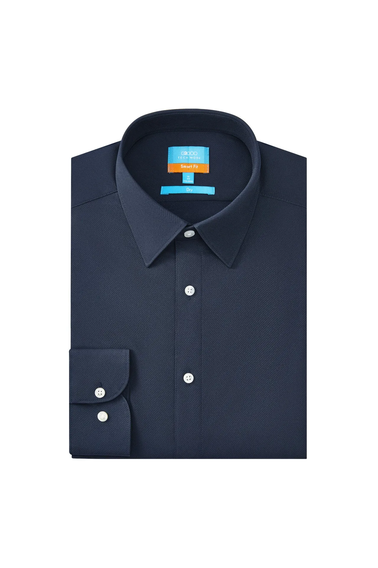 Non-Iron Quick Dry Smart Fit Twill Shirt