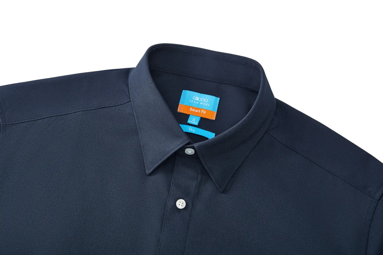 Non-Iron Quick Dry Smart Fit Twill Shirt