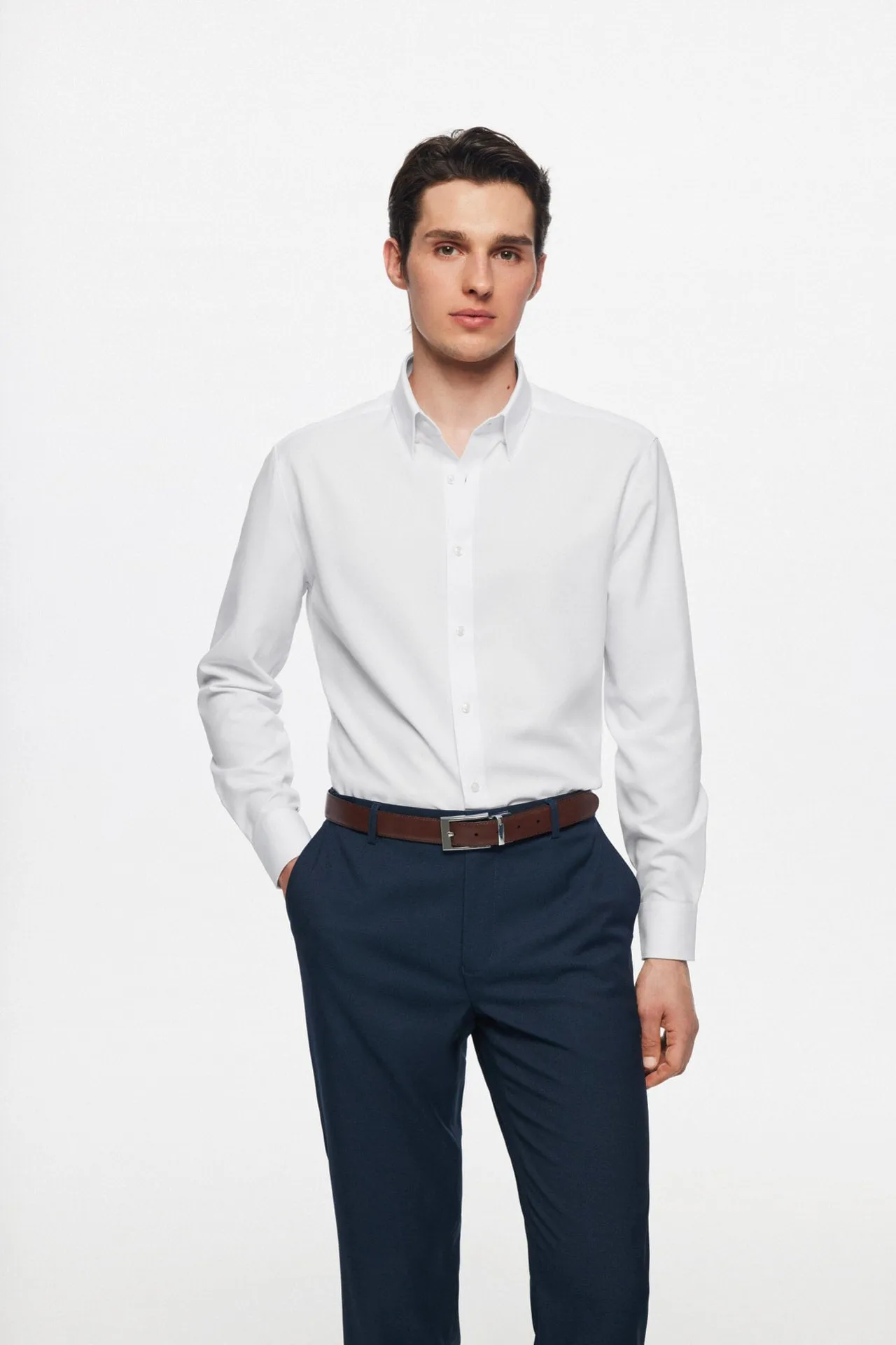 Non-Iron Quick Dry Smart Fit Twill Shirt