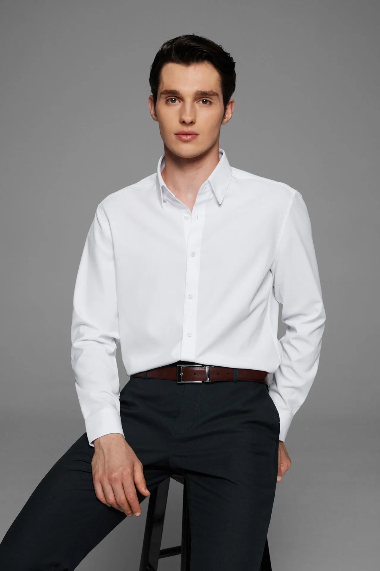 Non-Iron Quick Dry Smart Fit Twill Shirt