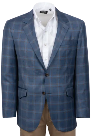 Pinto Ranch Blue Plaid Sport Coat