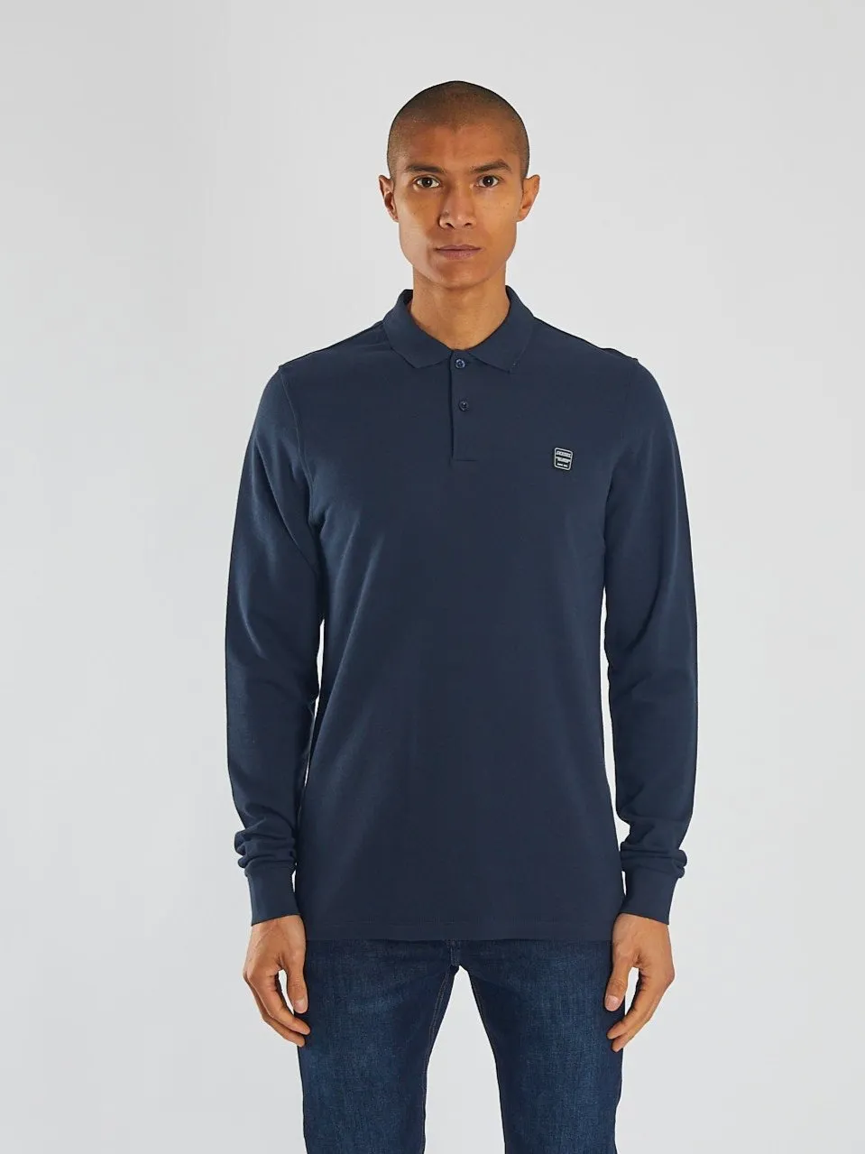 Rockvale LS Polo Vintage Navy