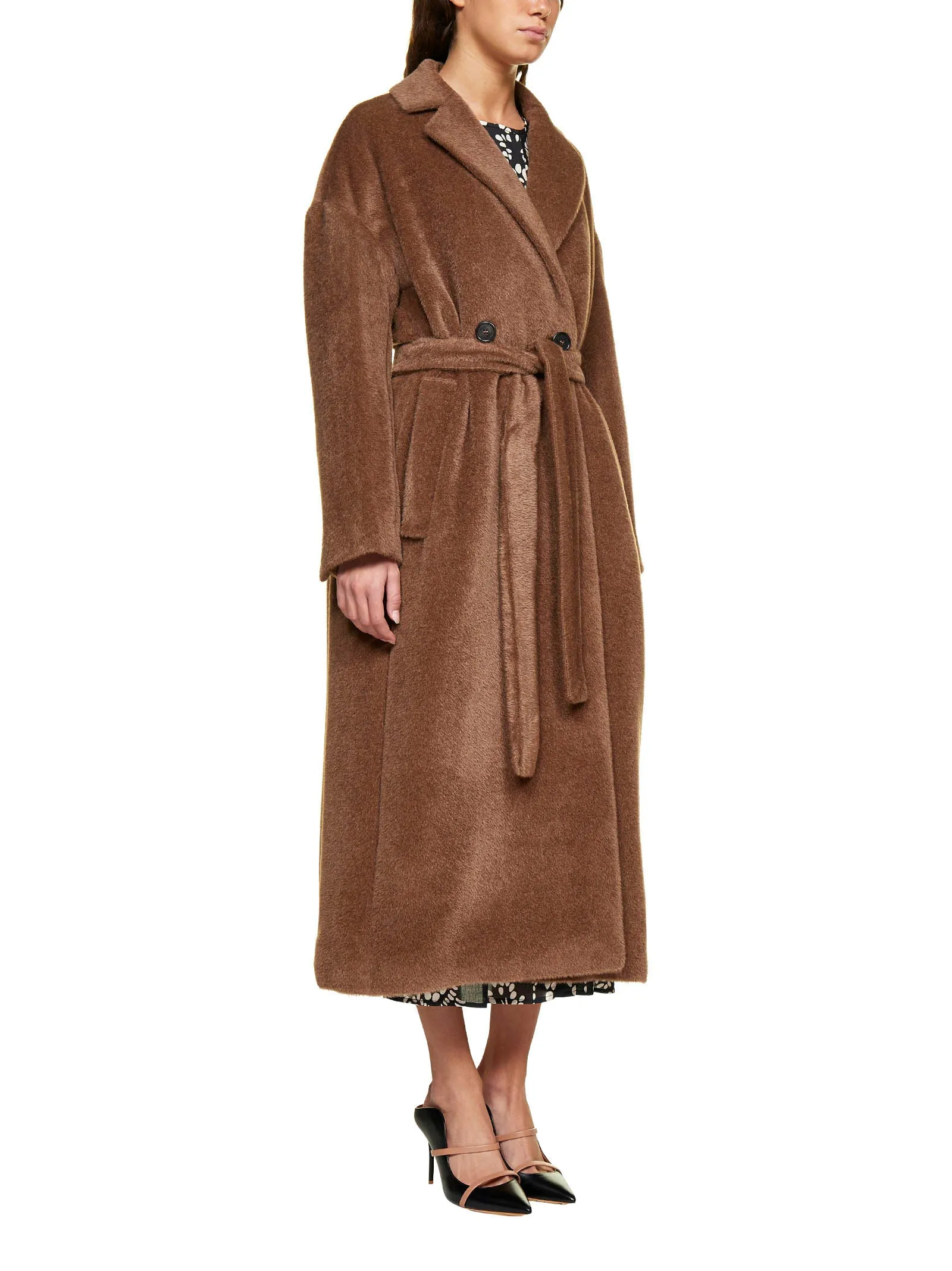 'S Max Mara Drina Tie Belt Coat