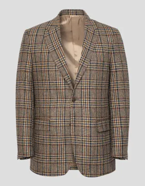 TAN MULTI PLAID SPORT COAT