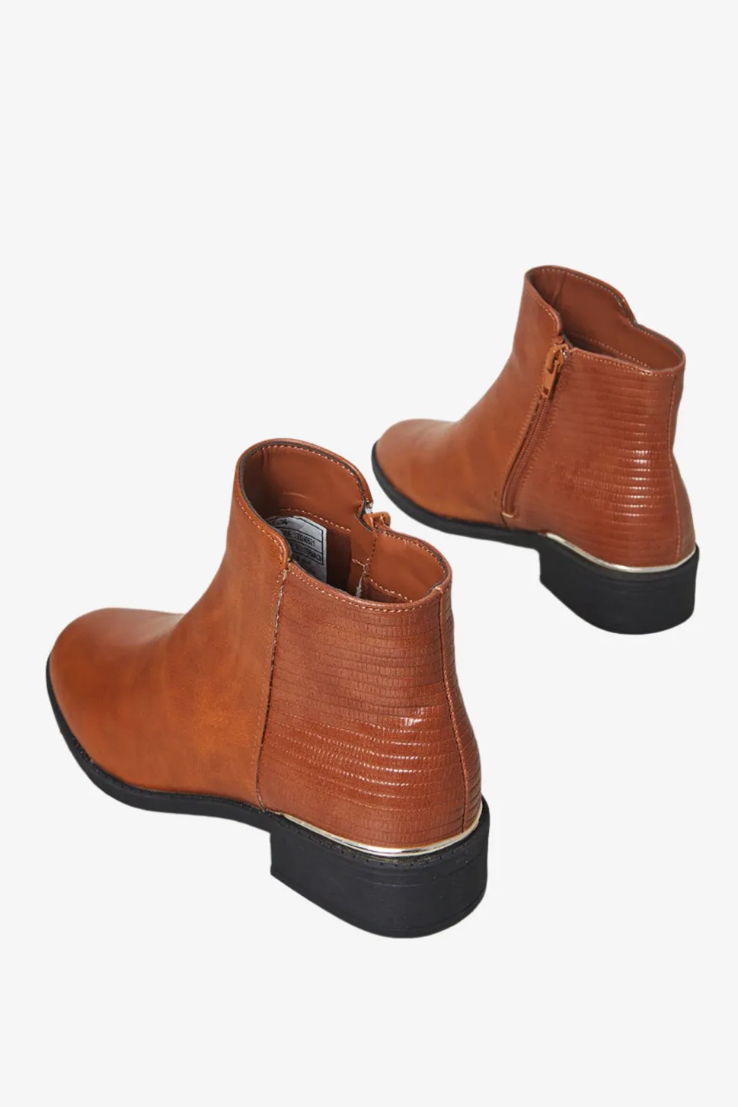 Women Tan Chelsea Boot