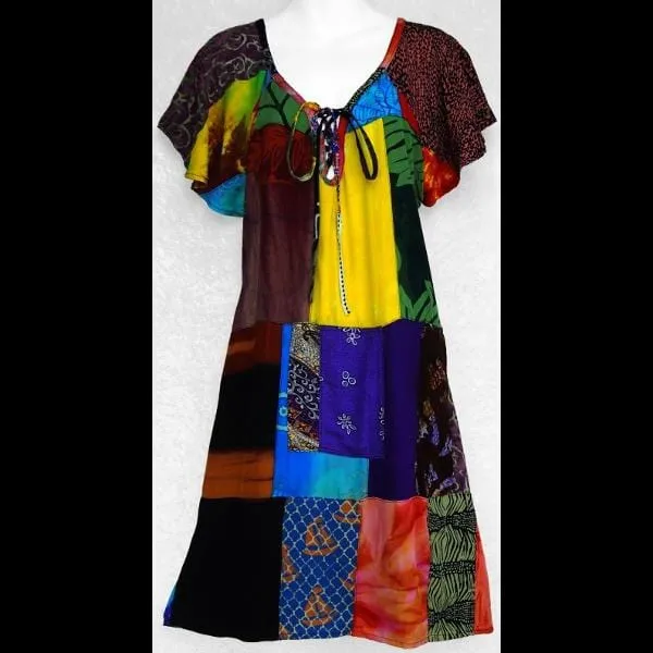 Yvonne's Patchwork Dress